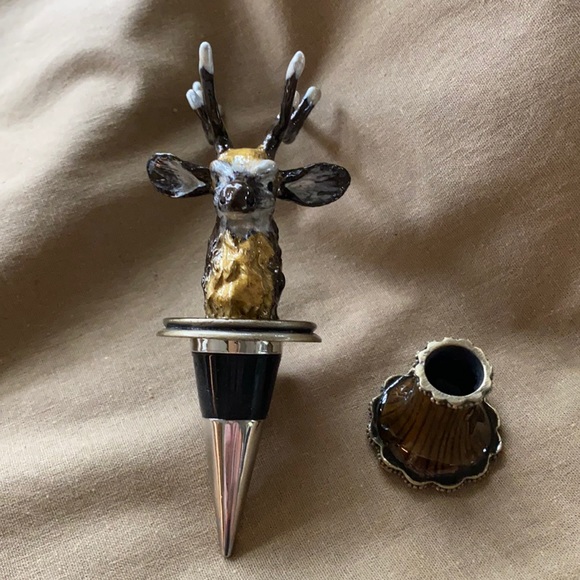 Olivia Riegel bottle stopper “elk” - Picture 1 of 4